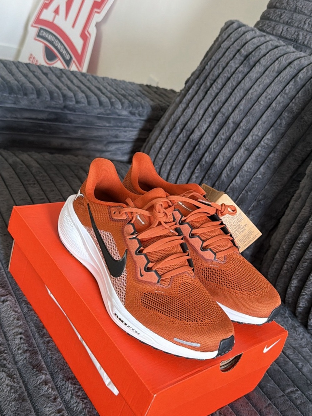 Nike Men’s Athletic Shoes - Orange/White/Black